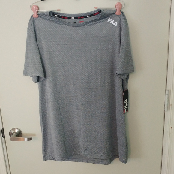 Fila Other - NWT MEN'S FILA SPORT GRAY SHORT SLEEVE SHIRT SZ L
